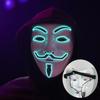 LED Light-Up Mask – A Role-play Mask with a Neon Effect, Perfect for Halloween, Carnivals, Nightclubs and Parties