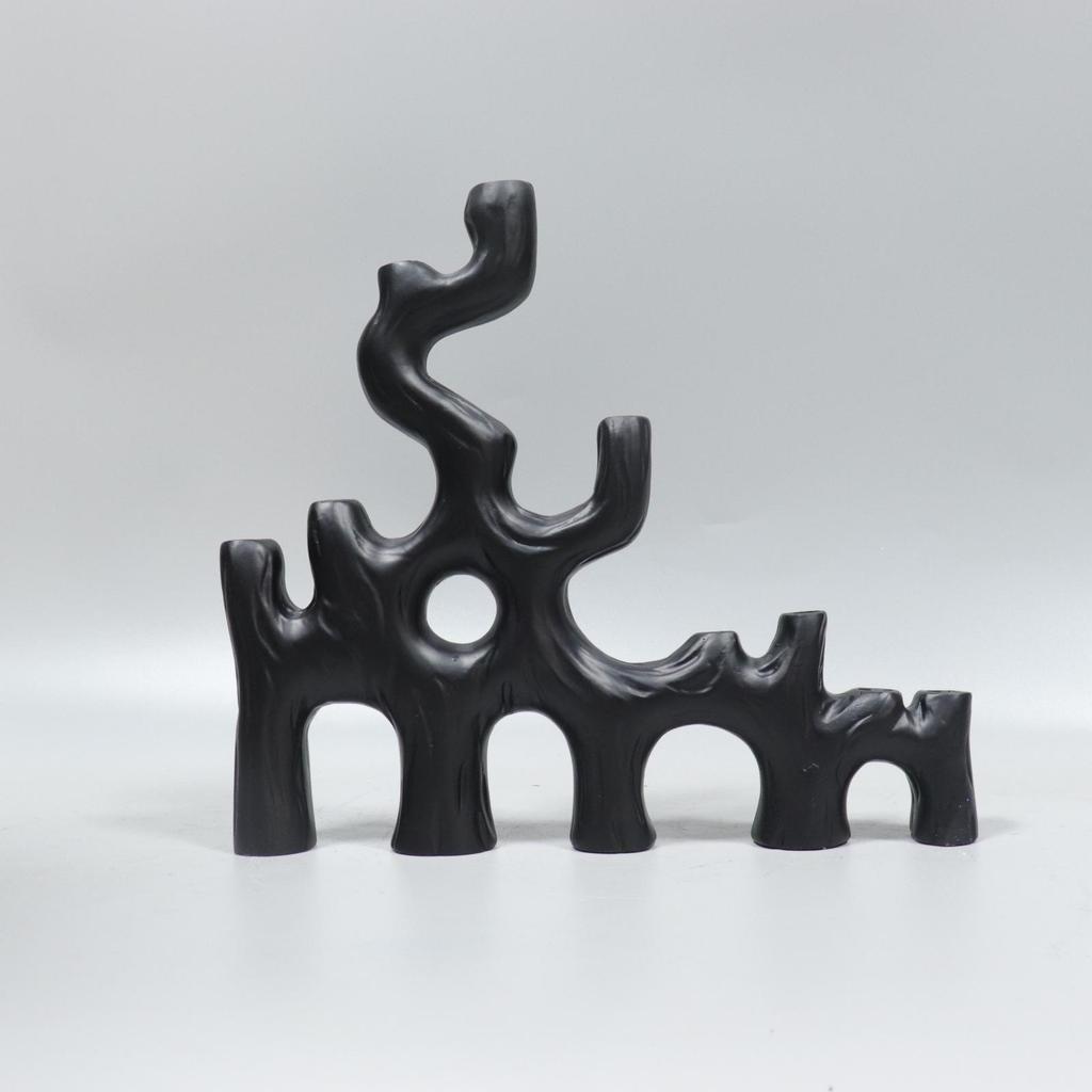 Modern Minimalist Branch Candlestick for Bedroom, Living Room, Dining Area, Coffee Table, Home Entrance, or Study Decoration.