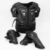 Kids Dirt Bike Gear Set with Chest Spine Back Protection Vest for Outdoor Cycling and Skating
