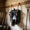 Wheelbarrow Storage Hook Wall Mount Garage Storage Hook Set with Lower Support Base and Hardware for Shed Storage for Daily Garage Use