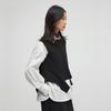 Broadcast Women's Long-Sleeve Shirt & Knit Vest Set