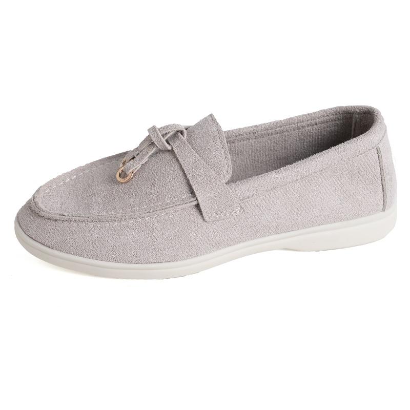 2026 Marke Damenschuhe Übergröße Damen Ballerinas Mode zum Hineinschlüpfen Bequeme Flache Schuhe Heißer Verkauf Runde Spitze Einfarbige Flache Hausschuhe Zapatos