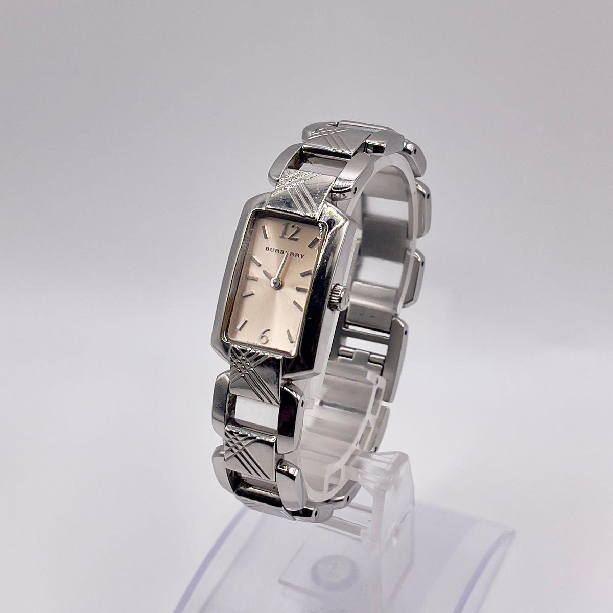 Used BURBERRY BU4212 Ivory Dial QZ Ladies Watch