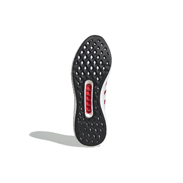 Adidas Rocket Boost M Comfortable Simple PU Cushioning Low Top Running Shoes Men Running Shoes Red EH0695