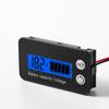 Portable Battery Meter Battery Capacity Voltage Indicator Battery Gauge Monitor for Smart Calibration Battery Status Tes