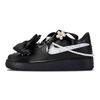 Air Force 1 Leather Slip Resistant Cushioning Abrasion Resistant Low Top Skateboard Shoes GS Black White DH2920-001(Team6-)