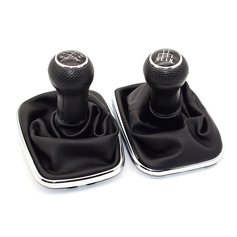 For Volkswagen VW 1999-2004 Golf 4 IV MK4 GTI R32 Bora Jetta MT 12mm 5 / 6 Speed Car Gear Shift Knob Lever Shifter Gaitor Boot