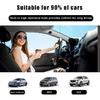 2PCS Front Seat Cover,Breathable Leather Cushion Protective Cover,Non-Slip Driver Seat Padded Storage Pocket,Most Car Universal Car