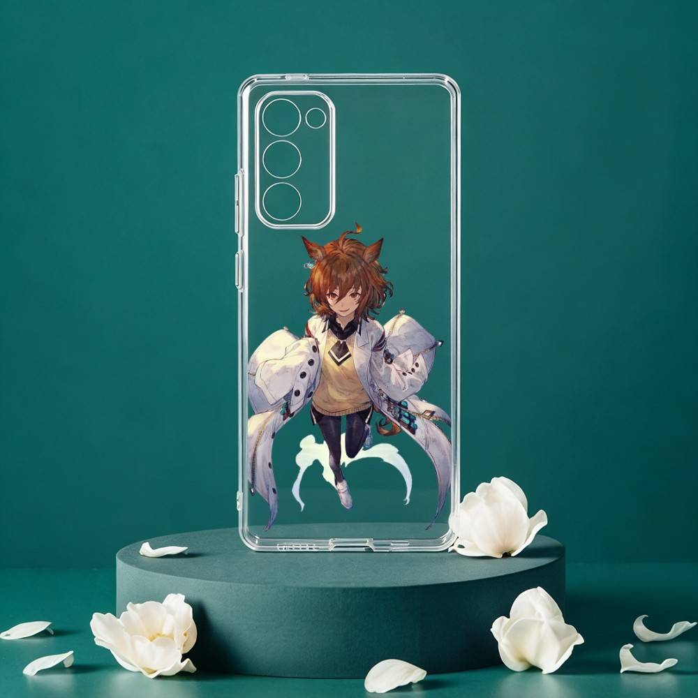 

A-Agnes T-Tachyon Phone Case For Samsung Galaxy S24 S25 S23 S22 S21 Plus S24 S25 Transparent Cover Case Samsung S305G