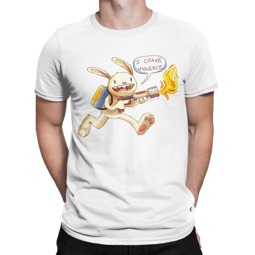 Sam And Max Funny 100 Cotton Tshirt Sam And Max Hit The Road Tees Tops For Unisex