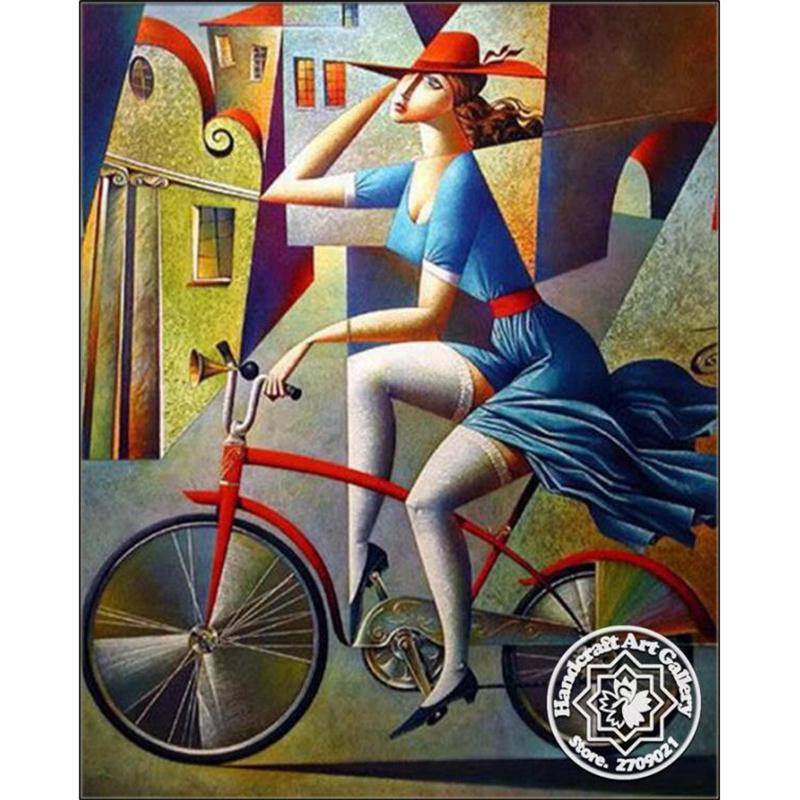 

5D ручная алмазная живопись мозаичная картина женщина полная вышивка квадратный/круглый алмаз для подарка или украшения