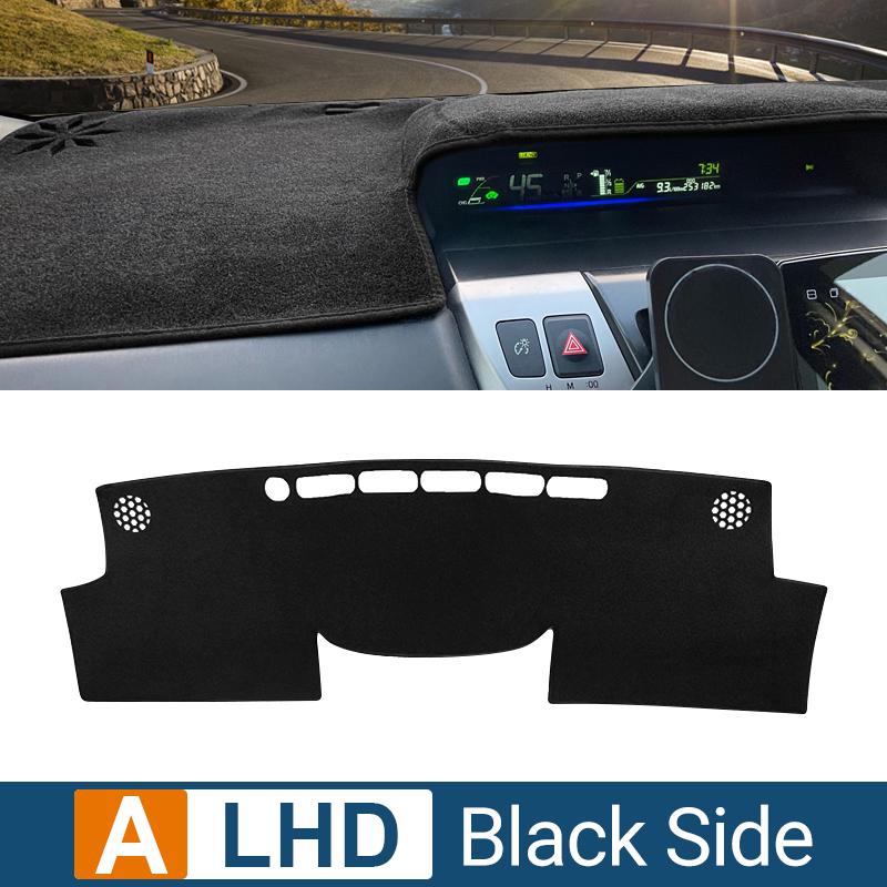 Pentru Toyota Prius V Alpha Daihatsu Mebius 2012-2018 ZVW40 Husa bord mașinii Evitați tampon de lumină Covoare anti-UV anti-alunecare