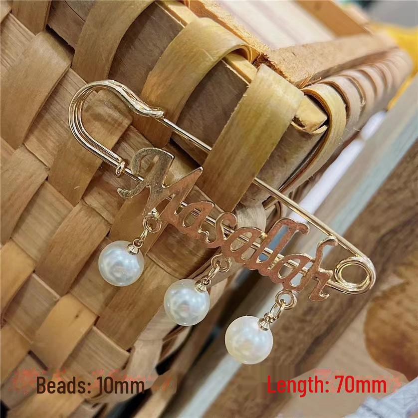 Waist-Slimming & Anti-Exposure Brooch Pin – Clothing Accessory for Secure Fit