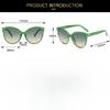 Stylish Cat-Eye Sunglasses Vintage Sunglasses for Daily Commuting Suitable for Men and Women