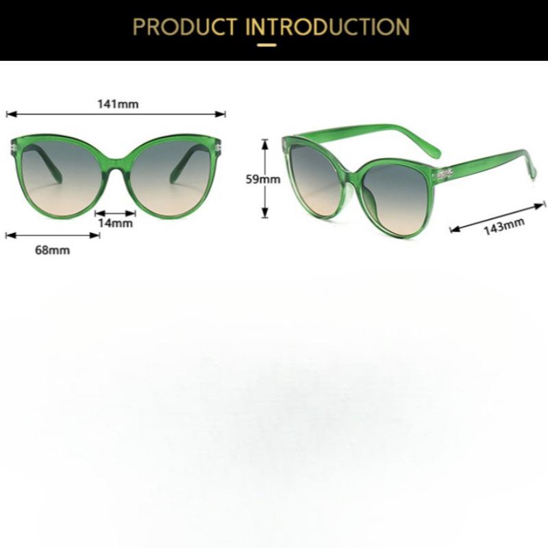 Stylish Cat-Eye Sunglasses Vintage Sunglasses for Daily Commuting Suitable for Men and Women