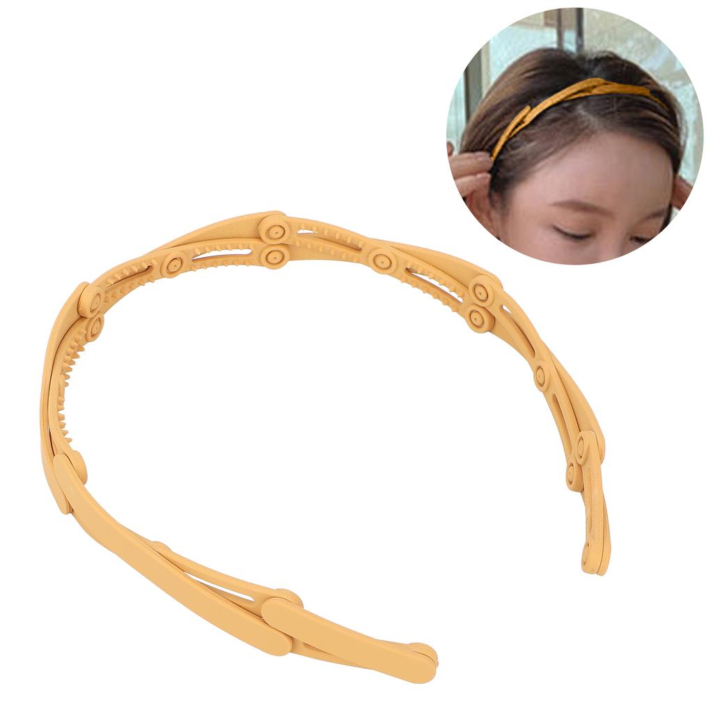 Compact Folding Headband Retractable   Headband Hair Hoops Headpiece for Girls