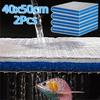 2Pcs 40x50cm Aquarium Filter Sponge 10D Non Gel Filter Pad Durable Pond Filter  Aquarium Accessories