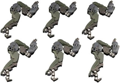 Kotobukiya Hexa Gear Booster Pack 008 Insect Scale Plastic 180mm In Length Legs, 1/24 Model, Approx.