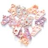 40 Stücke Gemischt Glitter Filz Pads Applique Crown Stoff Patches für Handwerk Kleidung Hochzeit DIY Scrapbooking Zubehör K28