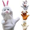 Children Tell Story Prop Hand Toy Fingers Puppets Finger Dolls Big Hand Puppet Animal Plush Toys