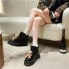 Snow Boots Women's Winter Velvet Thickened Short Boots Non-slip Thick-soled Warm Short Cotton Boots