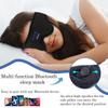 Smart Bluetooth Sleep Mask with Built-in White Noise and Music Headset