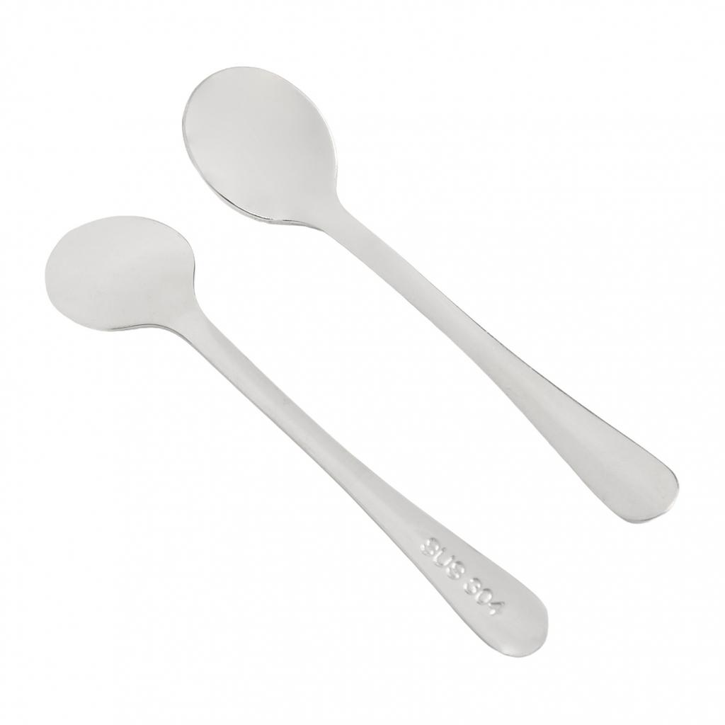 Miniatur-Edelstahllöffel 8er-Pack zur Verwendung für Salz, Zucker, Pfeffer und Honig