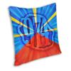 974 Reunion Island Flag Square Throw Pillow Case Home Decor Polyester Print Ile De La Reunion Cushion Cover for Living Room Sofa