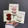 Korean Style Cute Polka Dot Oval Hair Clip for Women and Girls - Non-Damaging Sweet BB Hairpin.