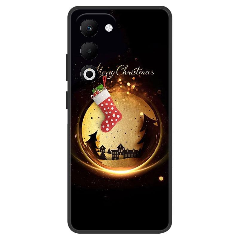 

Christmas Painting Phone Case For OPPO A5 A5m A5Pro A3 A3X A40 A40M A60 A80 A3Pro 4G 5G Back Cover Soft Silicone TPU Fundas Oppo A80 5G