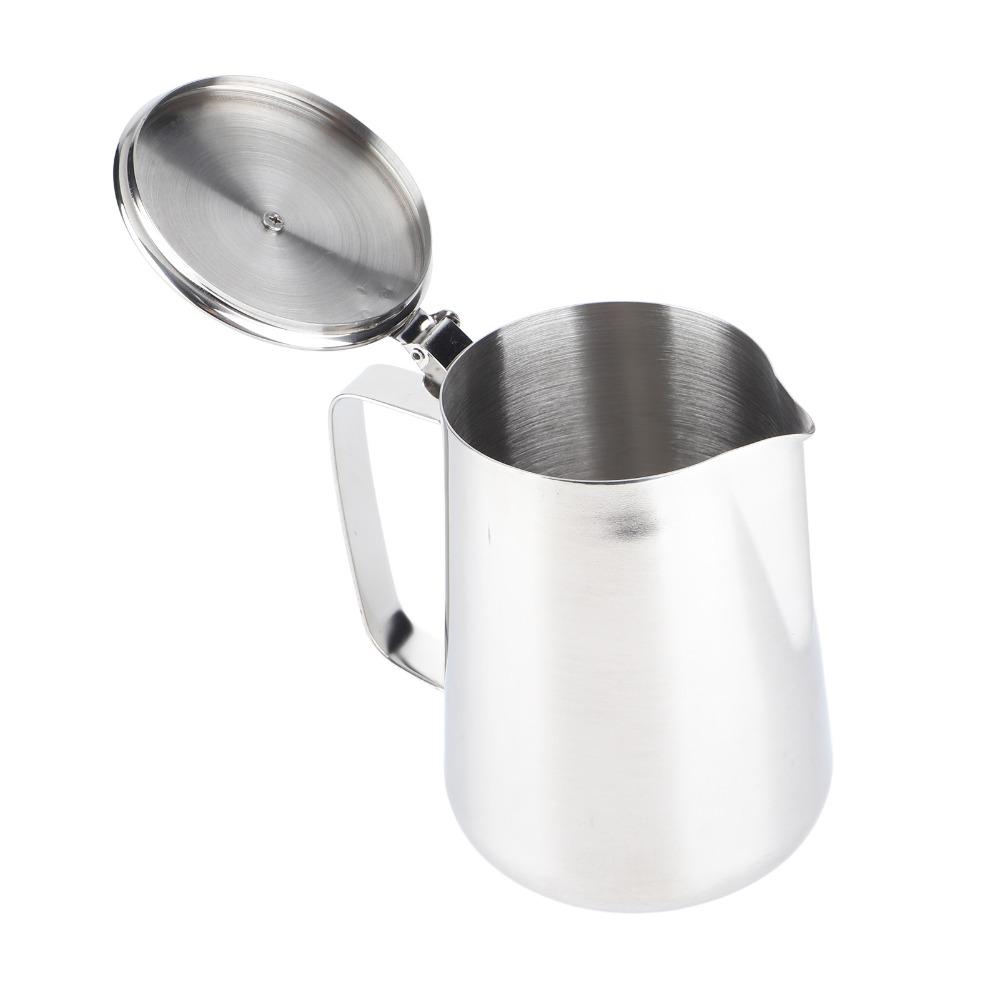 1500ml Milk Frothing Pitcher With Lid Latte Art Cup Frothing Cup Frothing Pitcher Coffee Art