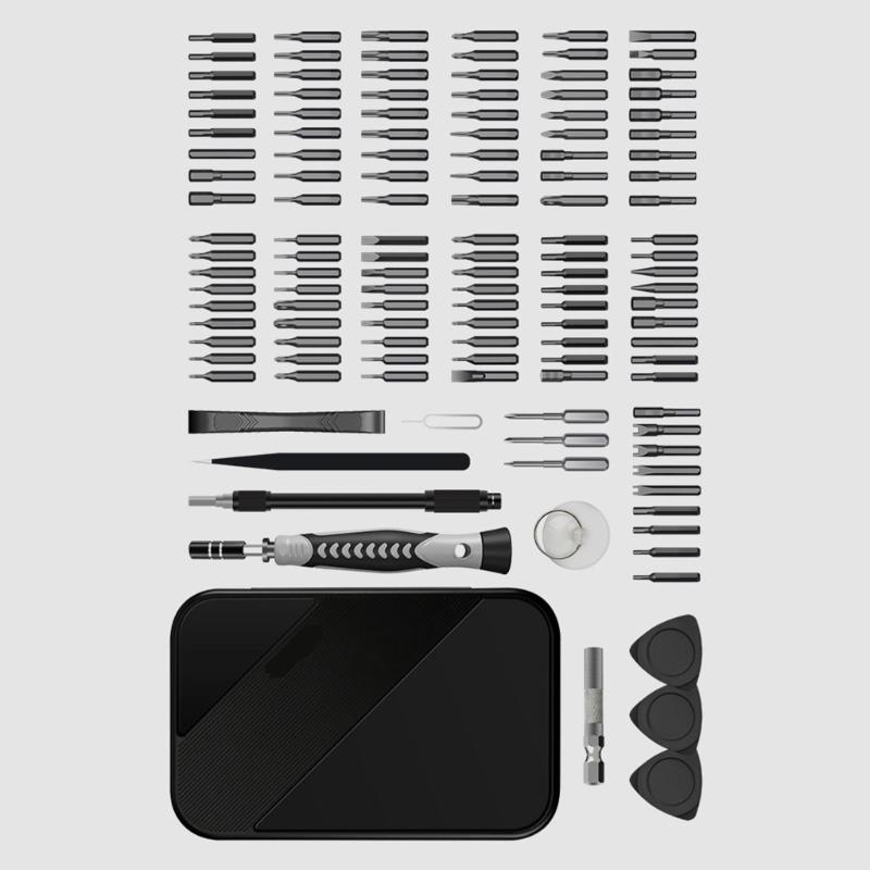 130 in 1 Precision Screwdriver Set Screwdriver Bit Sets Mini Screwdriver Set with Portable for Case DIY Repair Tools Kit