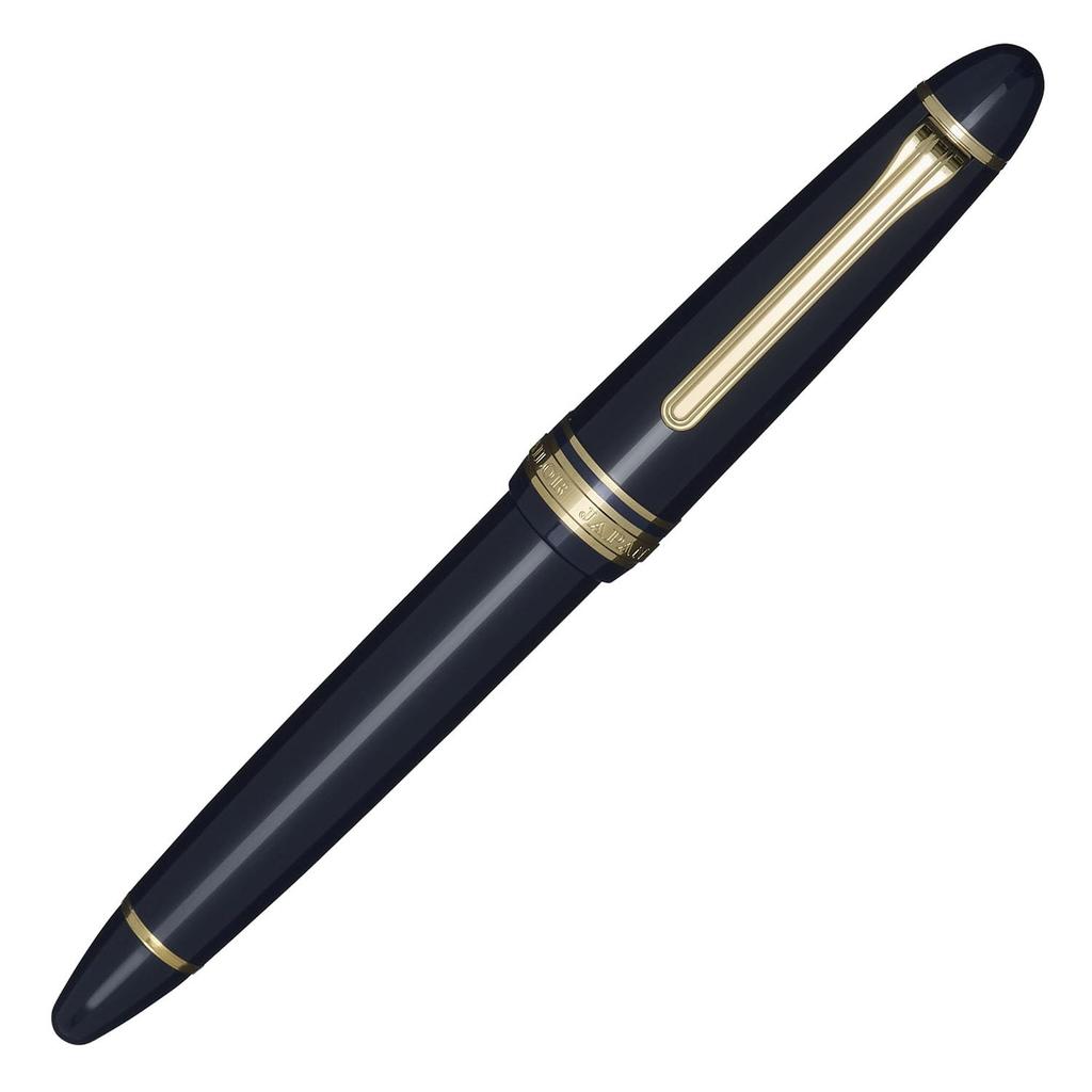 Sailor Profit Casual L Basis Gold Trim Fountain Clear Made in Extra Fine Pen, Blue, Japan, Nib, 11-0822-140