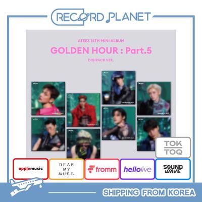 [Předobjednávka] ATEEZ [ZLATÁ HODINA : Část 5] DIGIPACK VER. [POB]