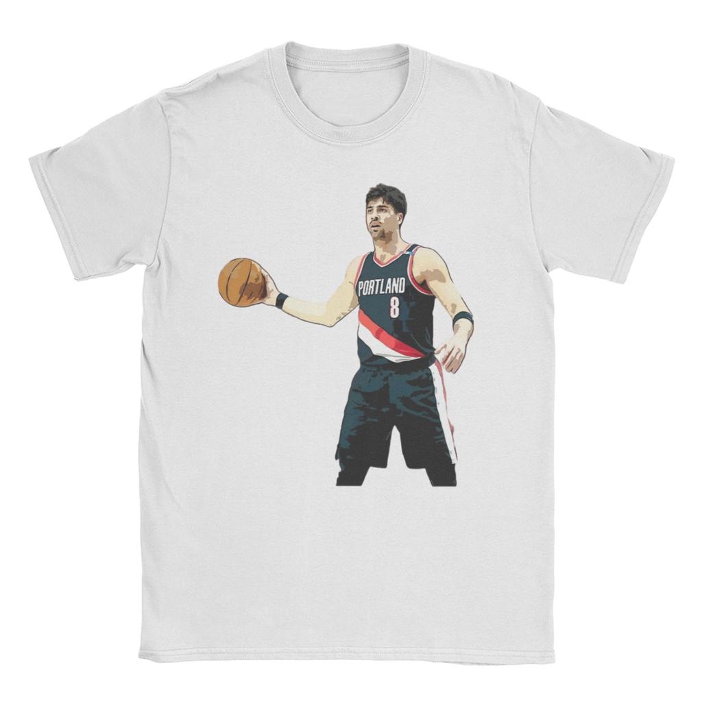Deni Avdija Basketball Player Unisex WOMENs T Shirt  Novelty Tees Short Sleeve Crewneck TShirt 100 Cotton Gift Clothing