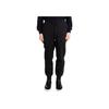Solid Color Logo Drawstring Cuffed Loose Casual Pants Men Pants Black JN4916