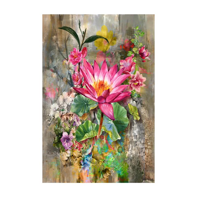 Abstract Art Colorful Flower Canvas Painting Wall Art Spring Tree Floral Posters Prints for Living Room Bedroom Home Decor