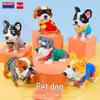 BeleDi Dog Building Blocks Toy: Children's Educational Gift & Cute Dog Model Assembly Set