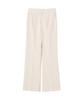 Proportion Body Dressing Flared Pants with Women's Slits, Beige, 121-5130305