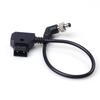 DTAP Power Cable for Monitor 5525mm Spring Cord Coiled DTap Adapter for Portable Camera Monitor Power Supply Outdoors