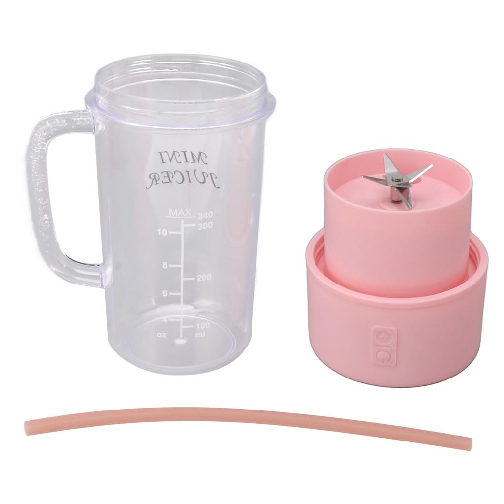 Mini Juicer Cup Portable Rechargeable Blender Juicer Multifunctional Large Capacity Blender Cup for Students Household