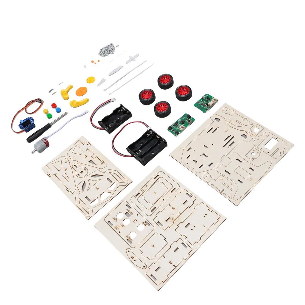 DIY Model Cars Kit STEM Beech Wood Projects Toys for Kids Skill Development Easy Assembly