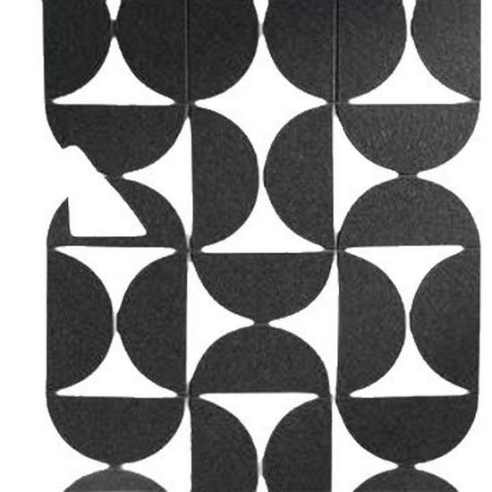 Semi-Circle Polyester Felt Wall Decoration & Sound Absorption Board