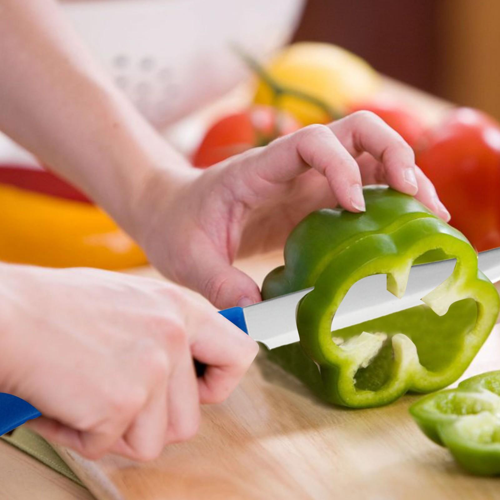 

Нож для быстрой нарезки, новый многофункциональный трехцелевой нож для фруктов 2024 года, бытовой весенний нож для фруктов из нержавеющей стали One Size