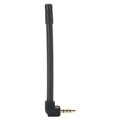 Mini Hoparlör için FM Radyo Anteni Harici 3.5mm Dik Açı Dış Mekan o Konnektör