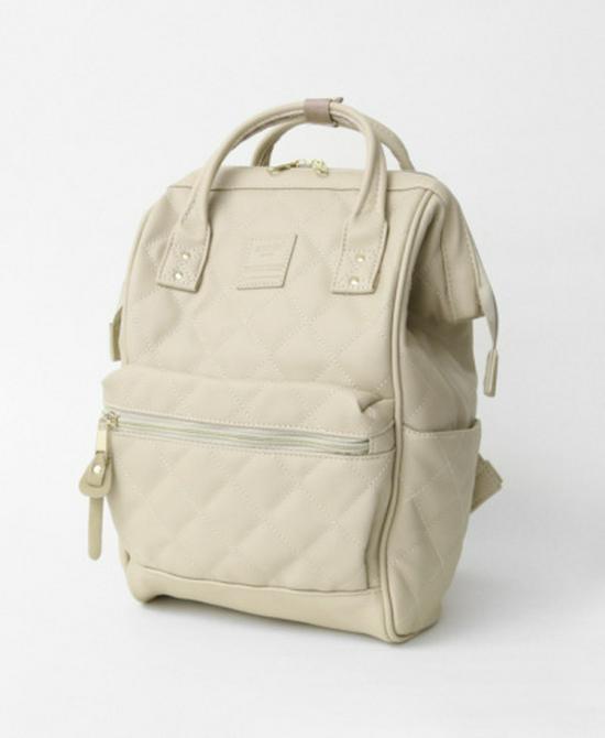 Japanese Retro Plaid PU Leather Backpack - Trendy Unisex Travel Bag