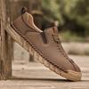 Men's Leather Casual Shoes Handmade Loafers Large Size Men's Genuine Leather Shoes Slip On Shoes