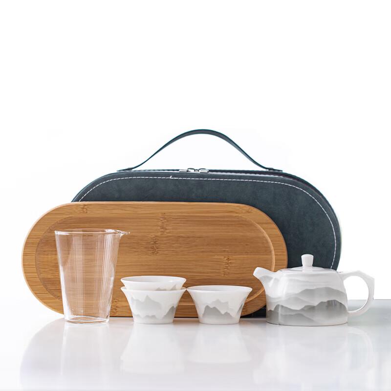 Portable Chinese Ceramic Travel Tea Set