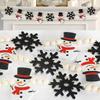 Christmas Home Decors Felt Banners Fireplaces Hanging Ornament Suitable for Party