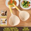2in1 Vegetable Strainer Big Size Noodle Pasta Colander Kitchen Ladle Strainer Restaurant